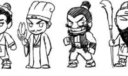 三国人物漫画,漫画中的英雄传奇